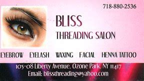 bliss brow threading|bliss threading salon.